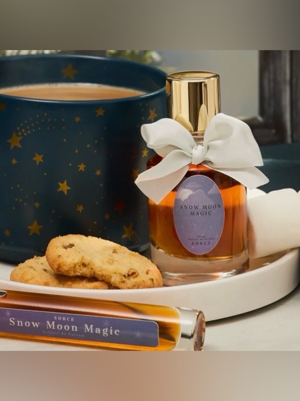 Snow Moon Magic by Sorce - Women’s Scented Oil Rollerball, Chai Smell